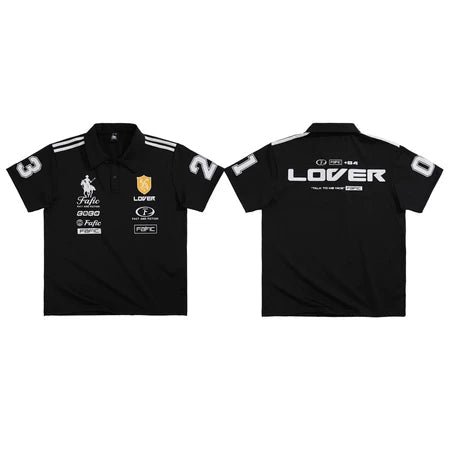 FAFIC STUDIO FAFIC CREST POLO SHIRT