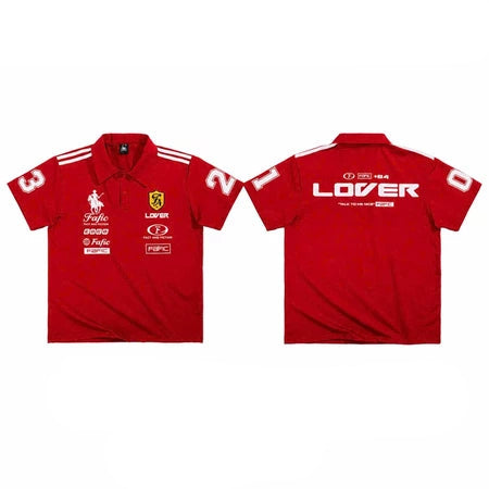 FAFIC STUDIO FAFIC CREST POLO SHIRT
