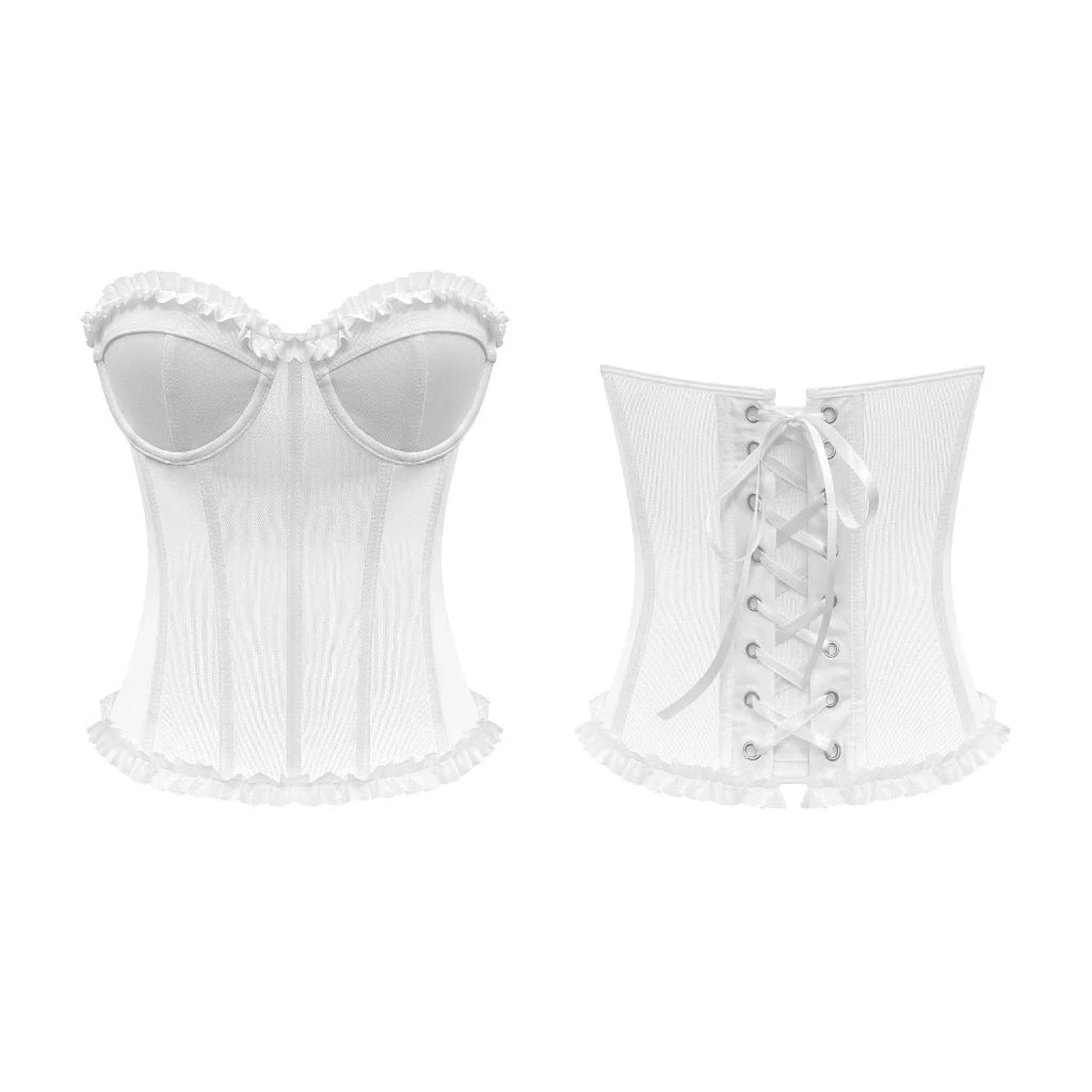 KILL SYSTEM JOYCEE SEXY SHEER SLIMMING BLOUSE