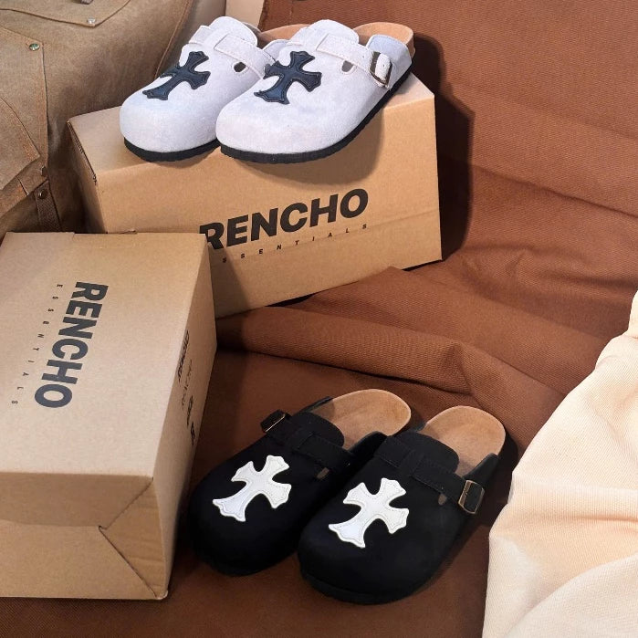 RENCHO SUEDE MULE BOSTON