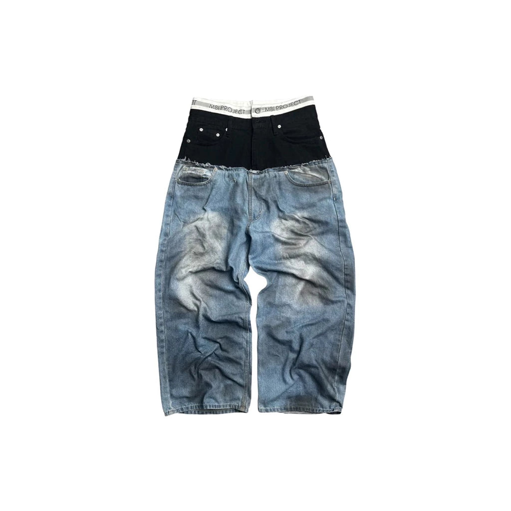MBI UNDERWEAR CUT UP JEANS