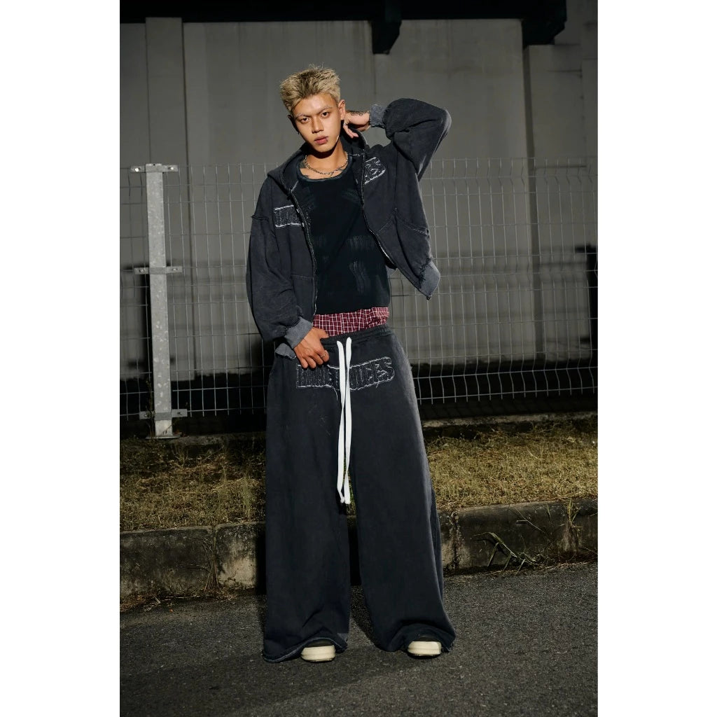BAD CHOICES ROUGH STITCH RIVET HOODIE