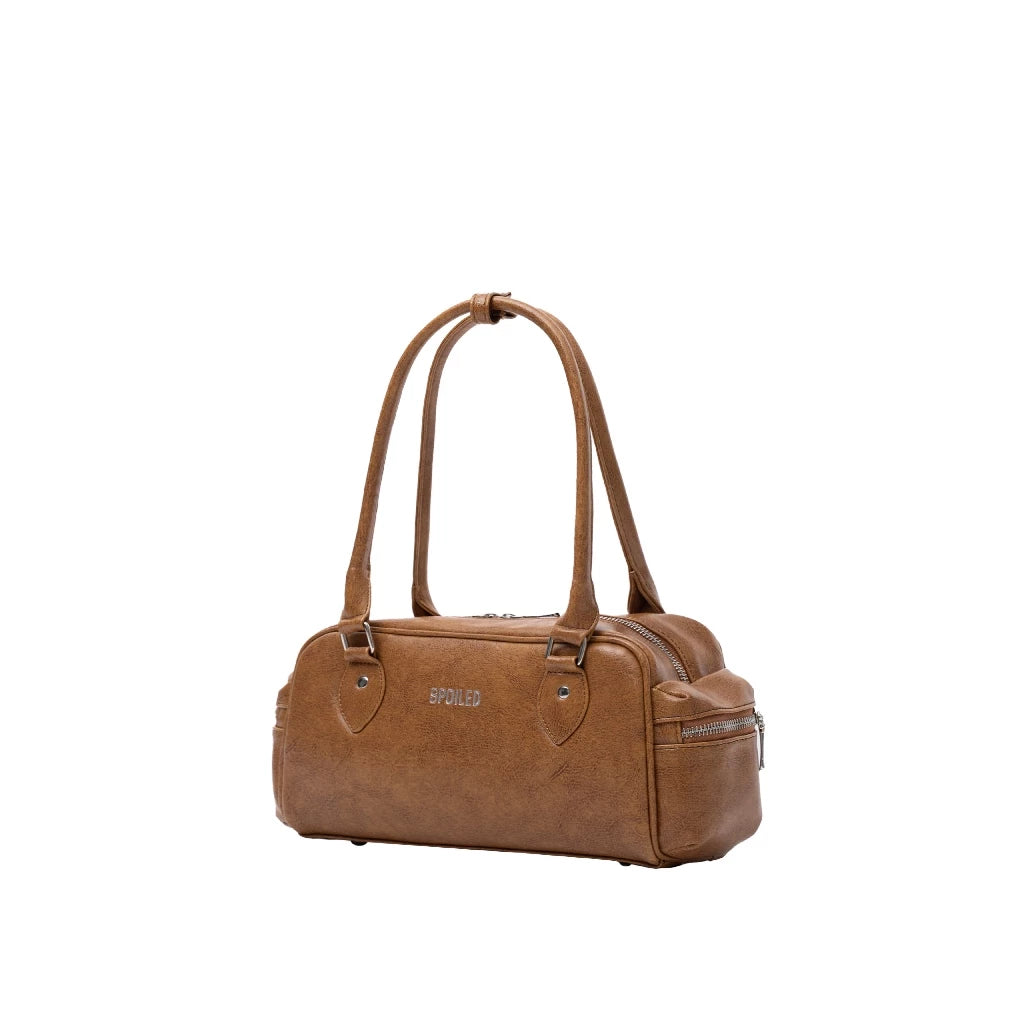 SPOILED PREMIUM PVC BOX SHOULDER & TOP-HANDLE BAG