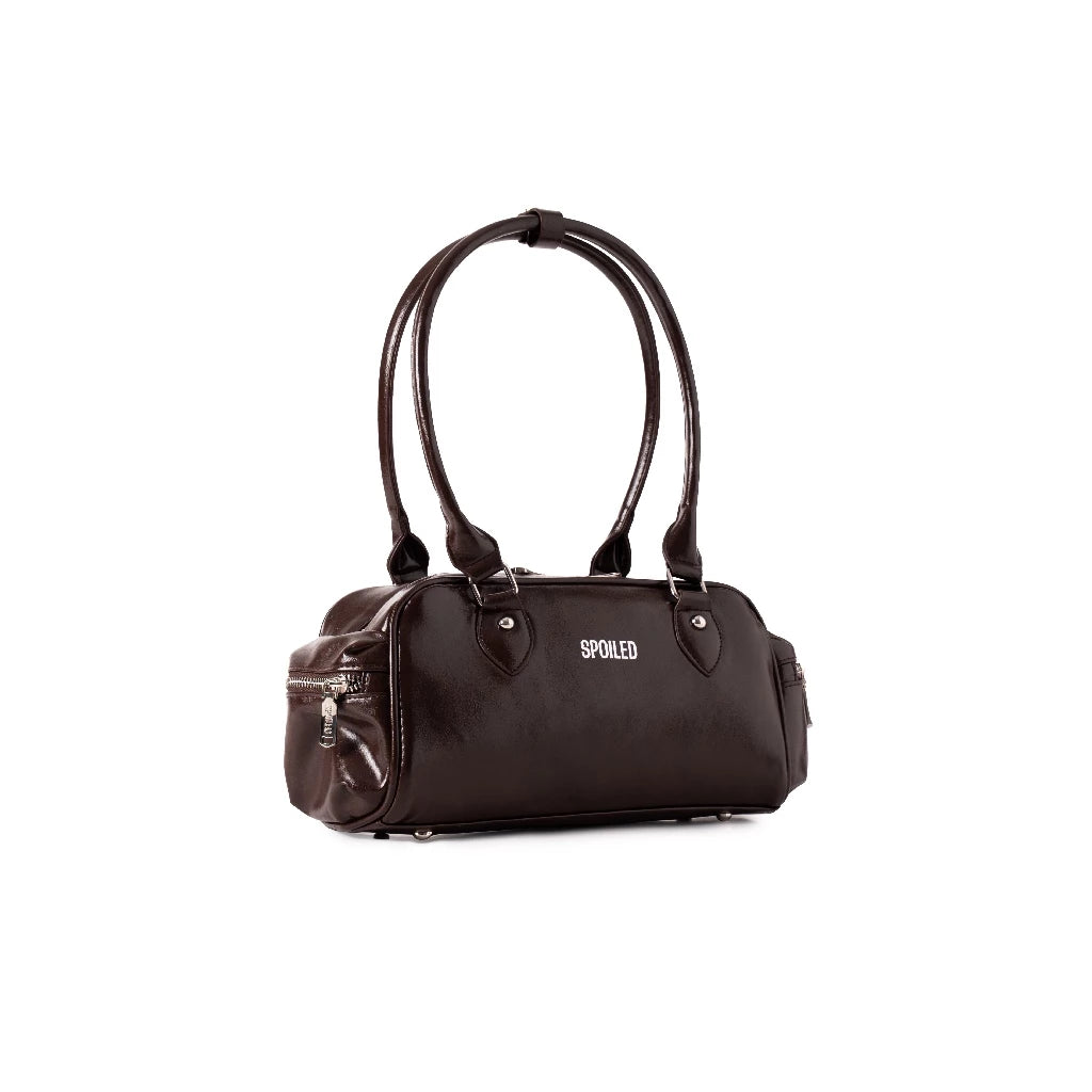 SPOILED PREMIUM PVC BOX SHOULDER & TOP-HANDLE BAG