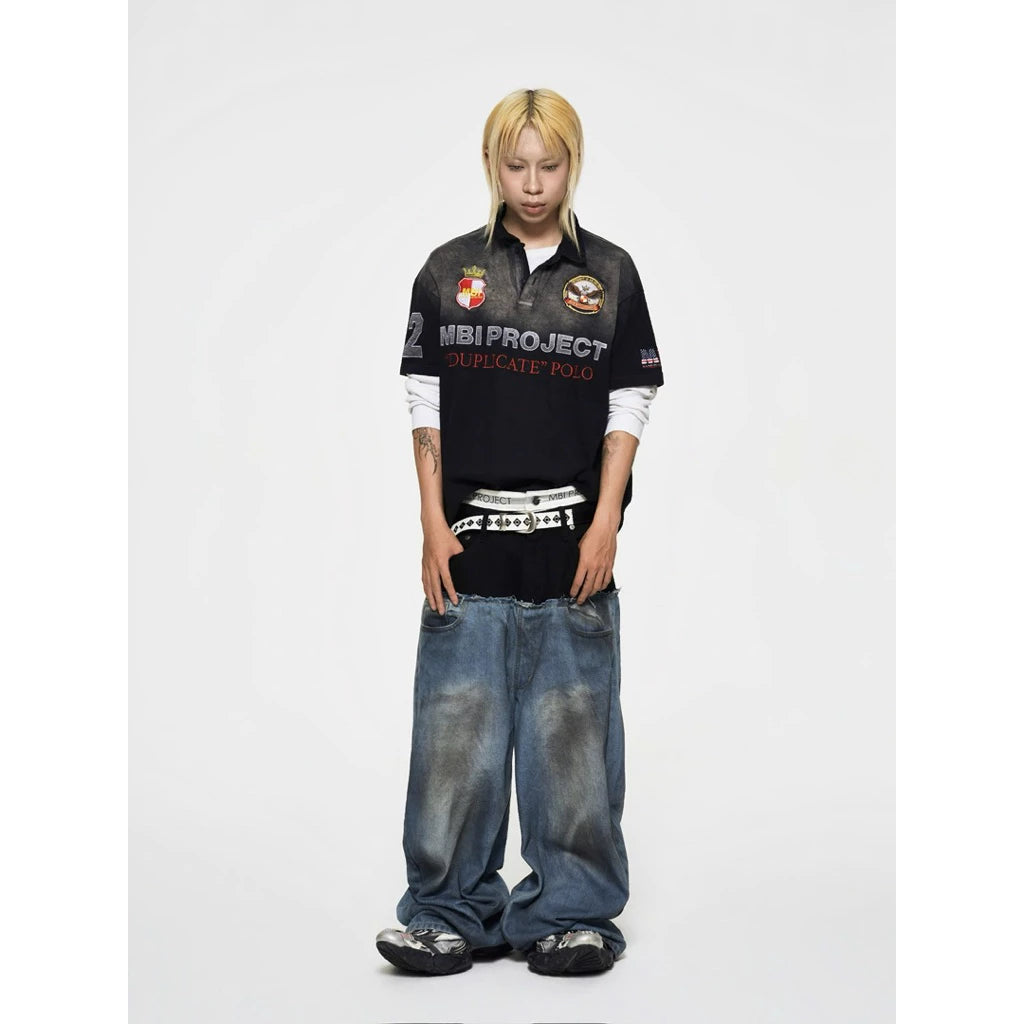 MBI UNDERWEAR CUT UP JEANS