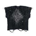 NIYU Super Layer Distressed Batwing T-Shirt