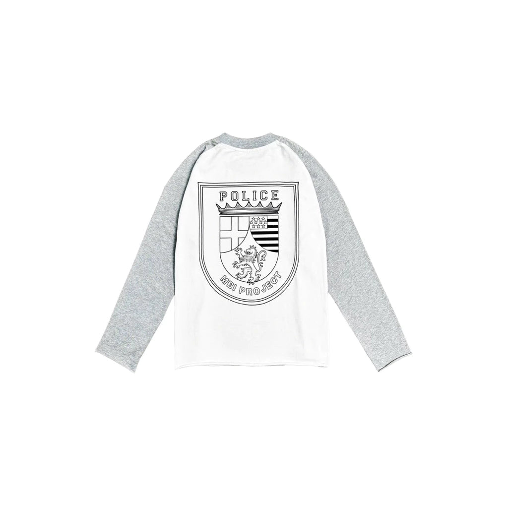 MBI POLICE LOGO RAGLAN LONGSLEEVE