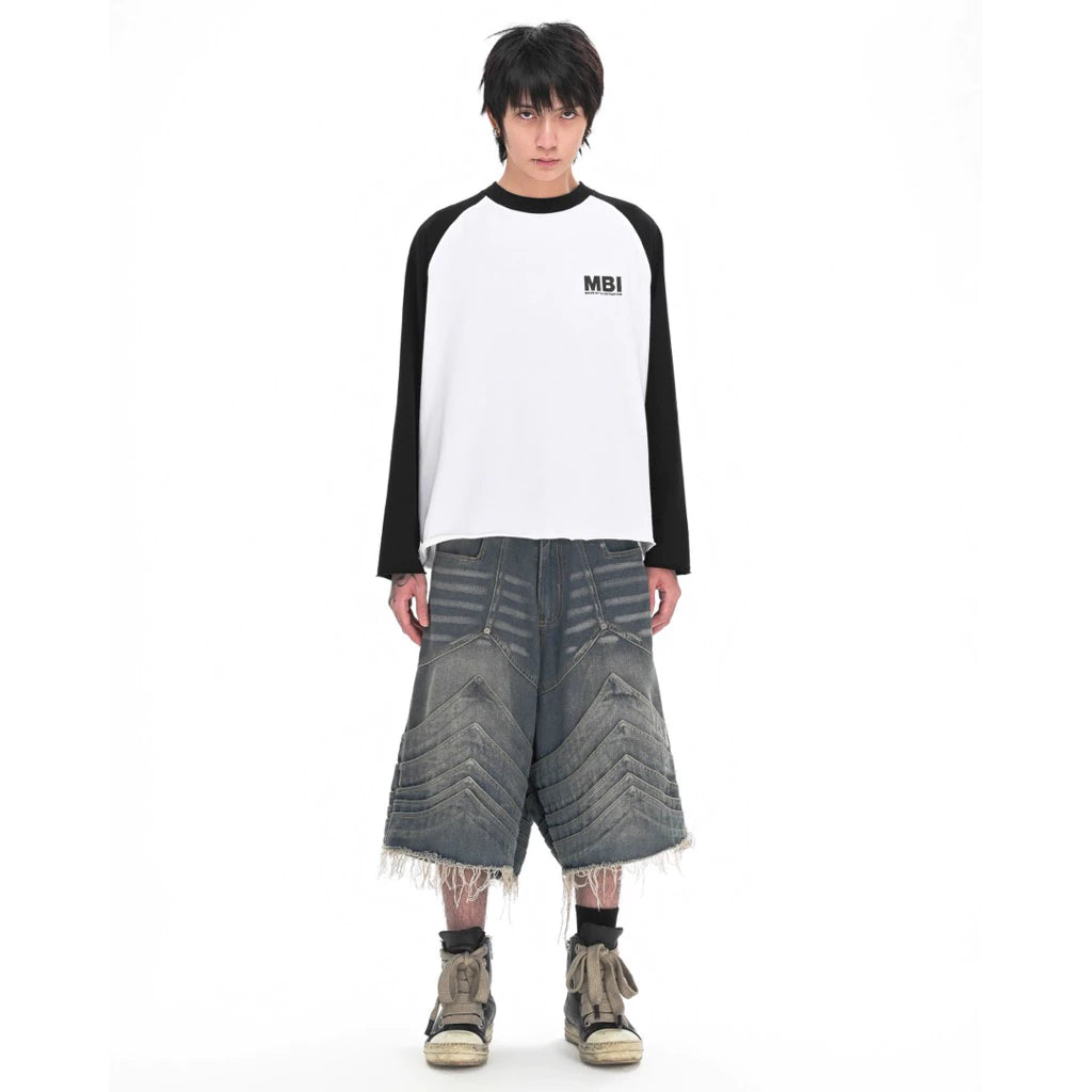 MBI POLICE LOGO RAGLAN LONGSLEEVE