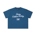 SWE RHYTHM BOXY TEE - COBALT BLUE